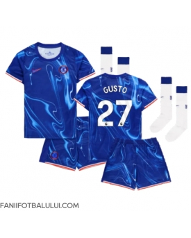 Chelsea Malo Gusto #27 Echipament de Fotbal Replică 2024-25 Copii Acasa (+ Șorturi)
